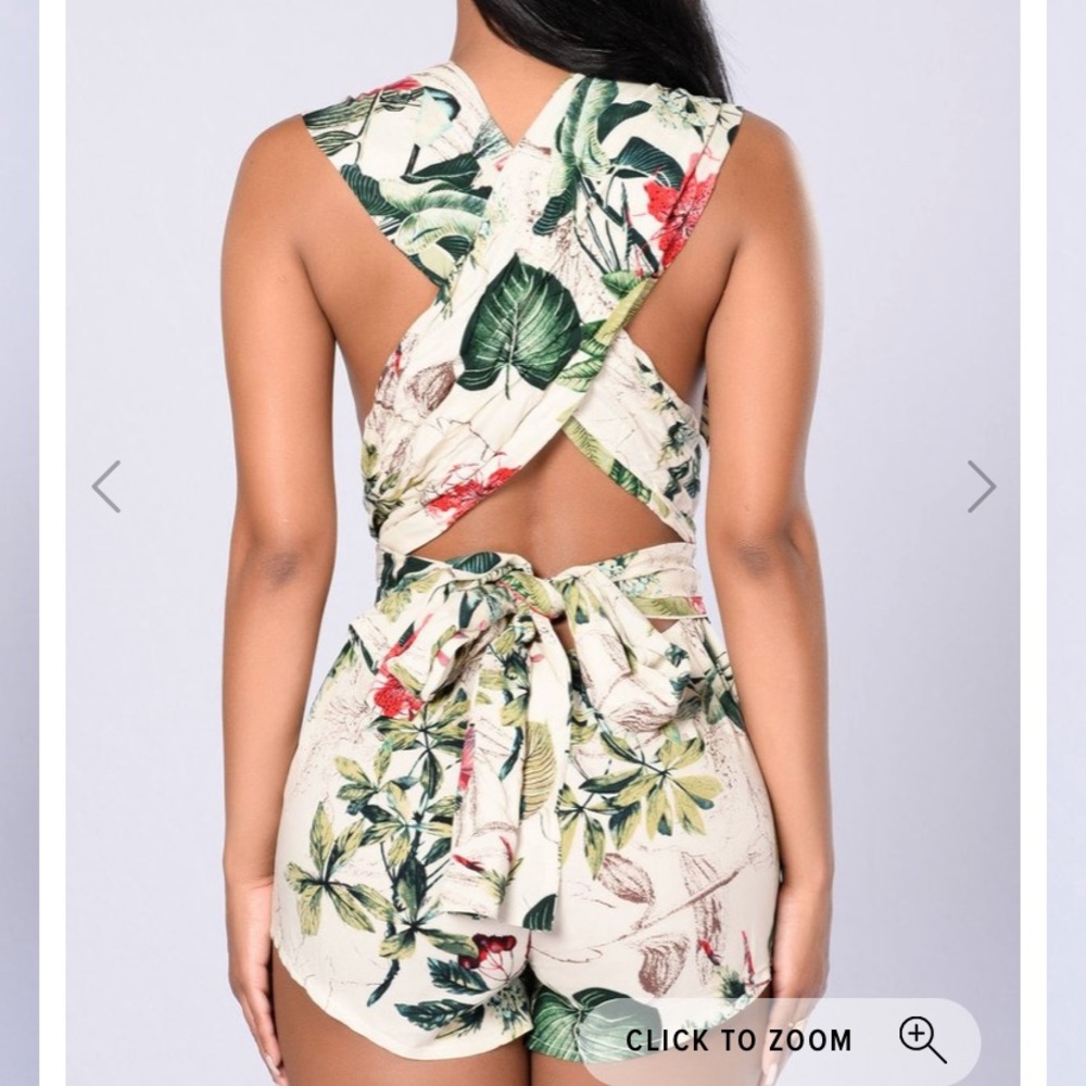 Fashion novas “Welcome to the jungle” romper